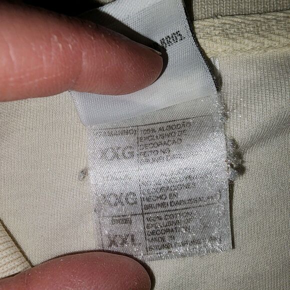 Vintage WB Warner Bros Studio Store Bugs Bunny Tan Polo Shirt Men’s XXL Golf - Picture 6 of 10